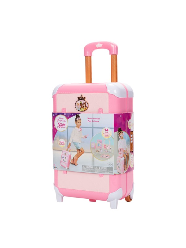 Jakks Disney Princess - Style Collection World Traveler Play Suitcase