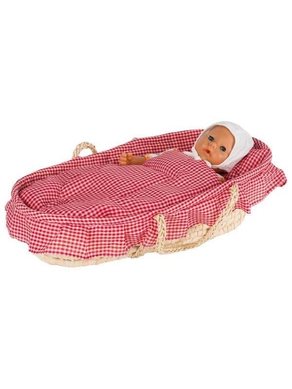 Poppenmandje Met Lakentjes