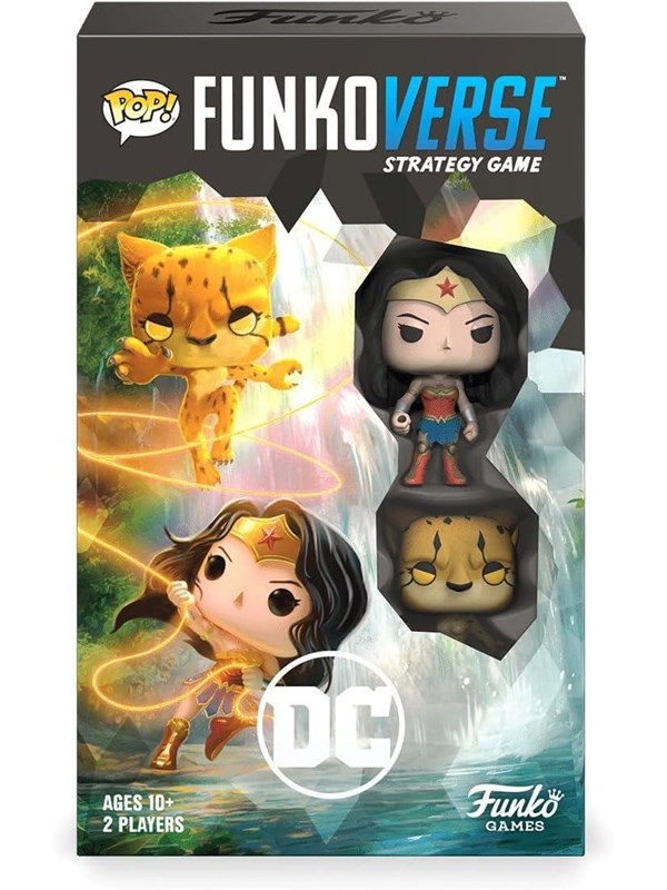 Funko! Funkoverse: Strategy Game (DC Comics - Wonder Woman 2PK) POP!