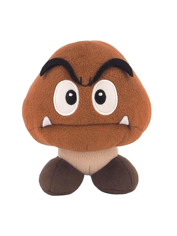 Together Plus Goomba Knuffel 14cm - Together Plus - Super Mario Knuffel