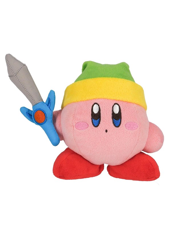 Nintendo Togetherplus - Kirby - Kirby met zwaard Plush 12cm