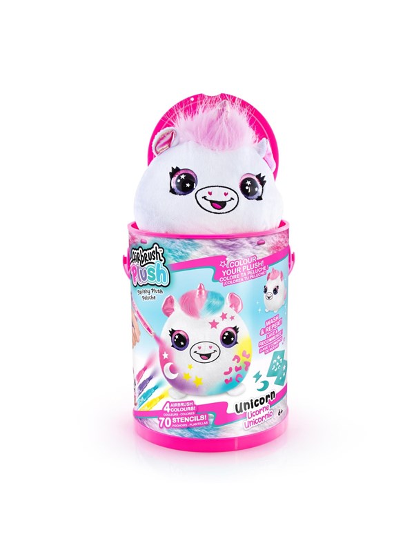 Airbrush Plush Squish Pals Paint Can