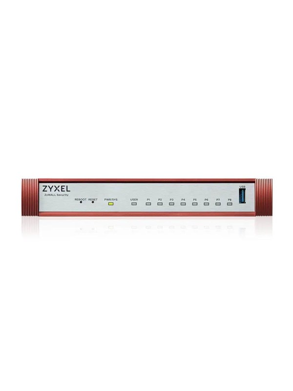 ZyXEL USGFLEX100H (USGFLEX100H-EU0102F) USG FLEX 100H 3.0Gbps UTM Firewall Bundled with 1 Year Security License