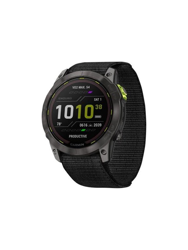Garmin Enduro 2 Yes sport watch with strap - black - 32 GB