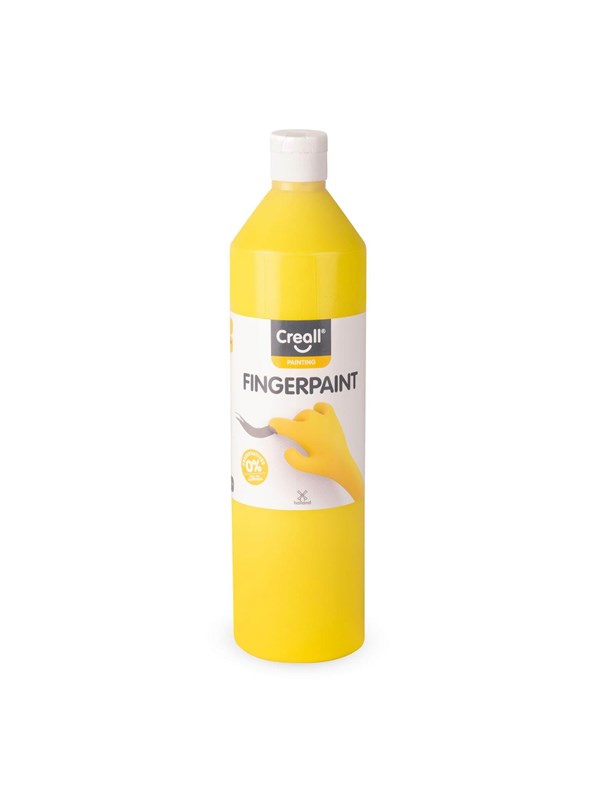 Creall Finger Paint Preservative Free Yellow 750m