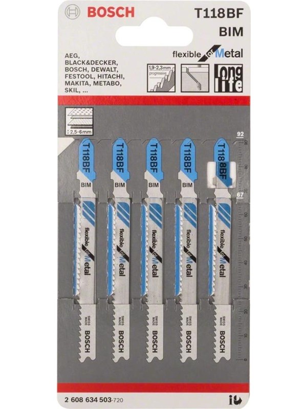 Bosch flexible for Metal T 118 BF