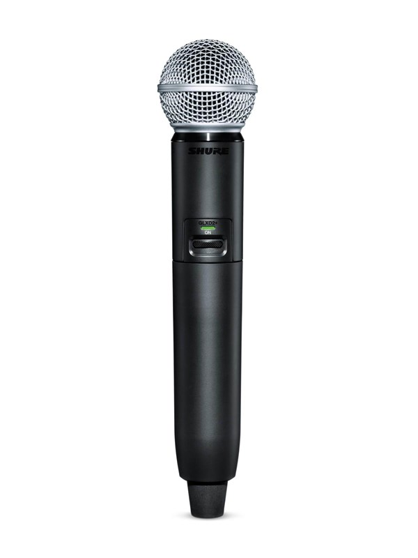Shure GLXD2+ Wireless Handheld Transmitter & SM58 Microphone