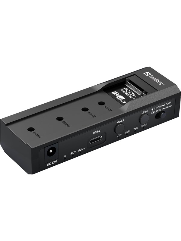 Sandberg - USB 3.2 Cloner - Dock for M2 - NVMe - SATA