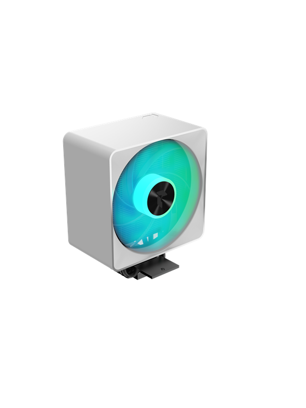 APNX AP1-V CPU-Kühler - 120mm, weiß CPU-koellichaam met ventilator Intel LGA 1200, Intel LGA 1700, Intel LGA 1150, Intel LGA 1151, Intel LGA 1151v2,