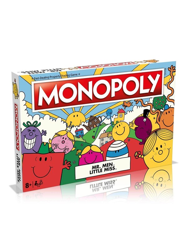 Winning Moves Monopoly Mr Men and Little Miss (English)