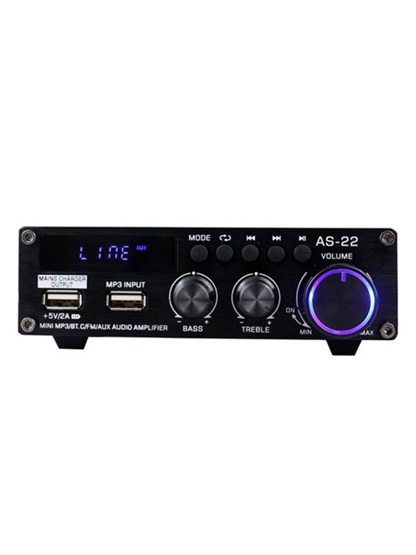 Blitzwolf Audio Versterker As-22 Voor Home Bioscoop Met Bluetooth 5.0 45W Met Usb