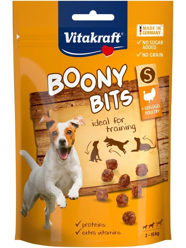Vitakraft Boony Bits S Gevogelte Hondentrainingssnacks 55g