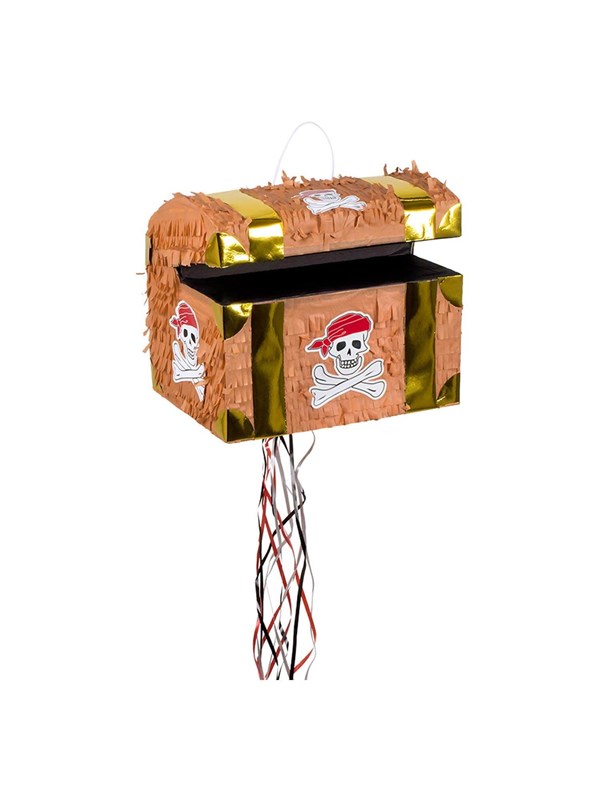 Boland Draw Pinata Pirate Treasure Chest