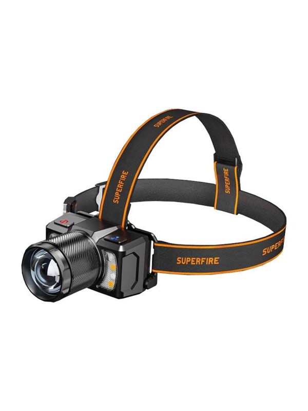 Superfire Led Hoofdlamp Home Tracking Usb-C 700Lm Hl25