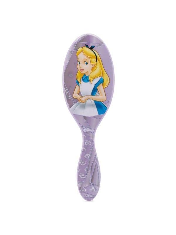 WetBrush X Disney 100 Original Detangler - Alice In Wonderland - Haarborstel - Voor Nat En Droog Haar - Ontwart Zonder Pijn Of Beschadiging - Geschikt Voor Kinderen En Volwassenen - Limited Edition - Zacht voor Elk Haartype - Perfect Cadeau