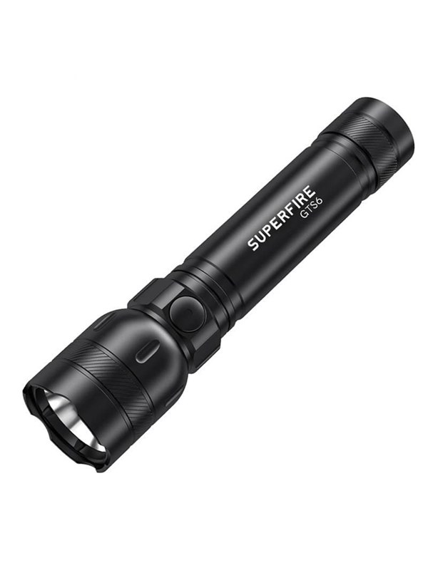 Superfire Gts6 360Lm Zaklamp Voor Geavanceerde Off-Road Navigatie Usb-C