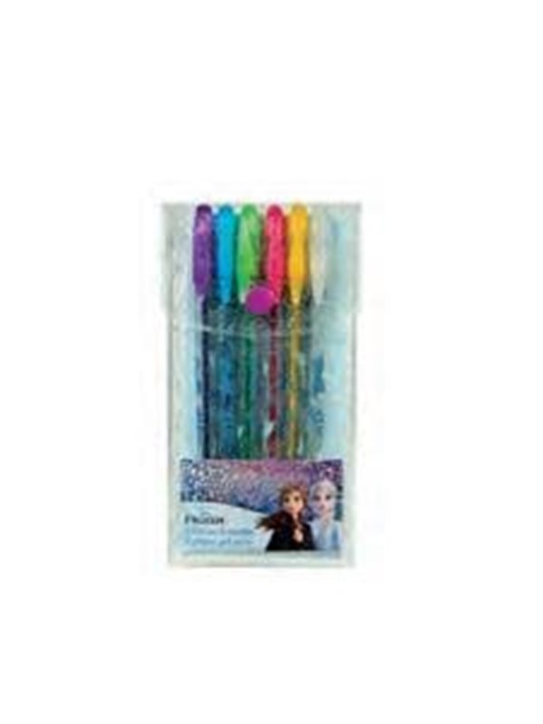 Undercover - Frozen Glittergelpen 6 Stuks - Multicolor - Kunststof
