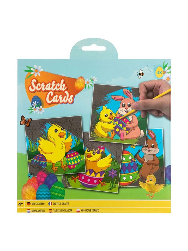 Grafix Scratch art Easter 4pcs.