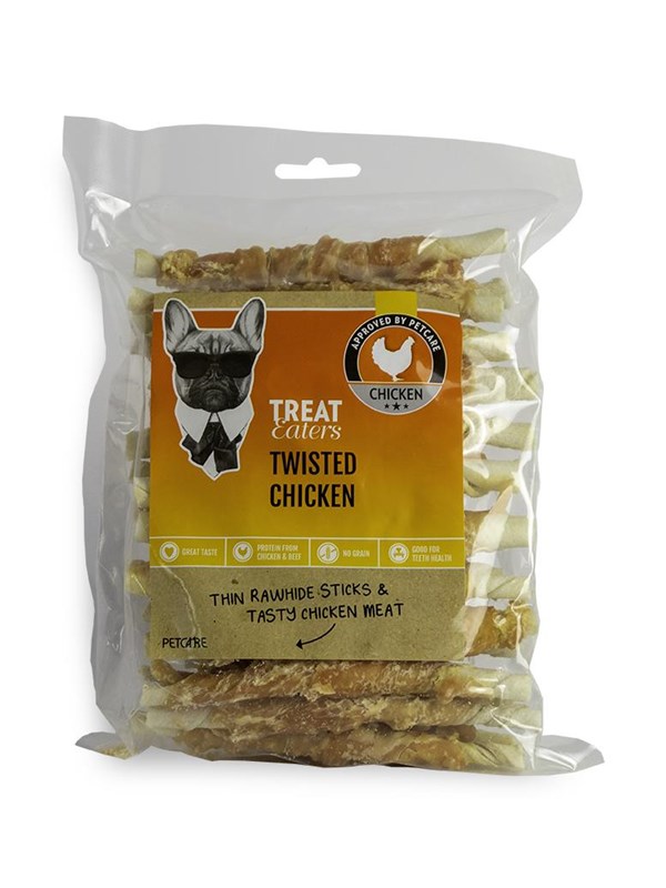 Treateaters Twisted Chicken Kip Kauwsnacks 350g