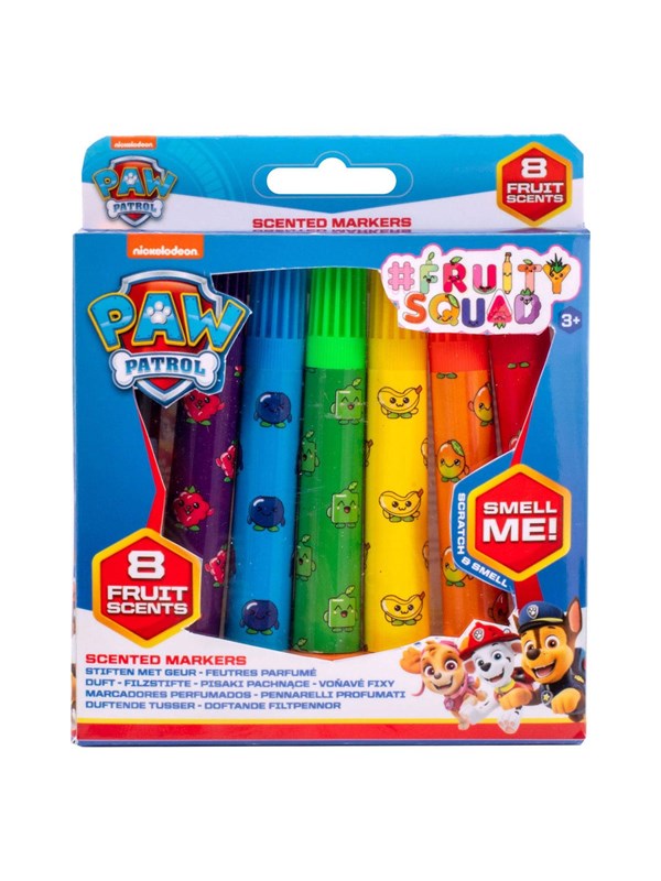 Canenco Fruity Squad PAW Patrol Mini Pens with Scent 12 pcs.