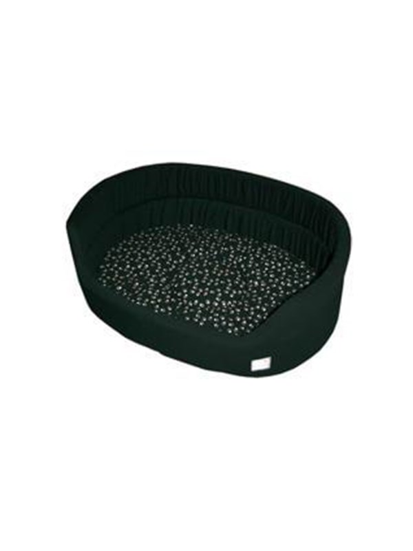 Danish Design Zwart met zilveren pootafdrukken Slumber Bed 75cm