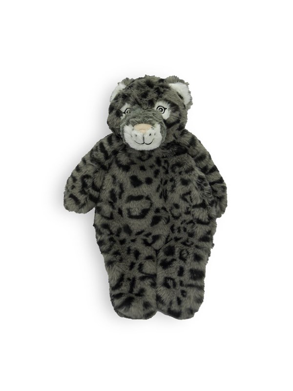 Party Pets 14 inch Floppy Leopard grey 35 cm