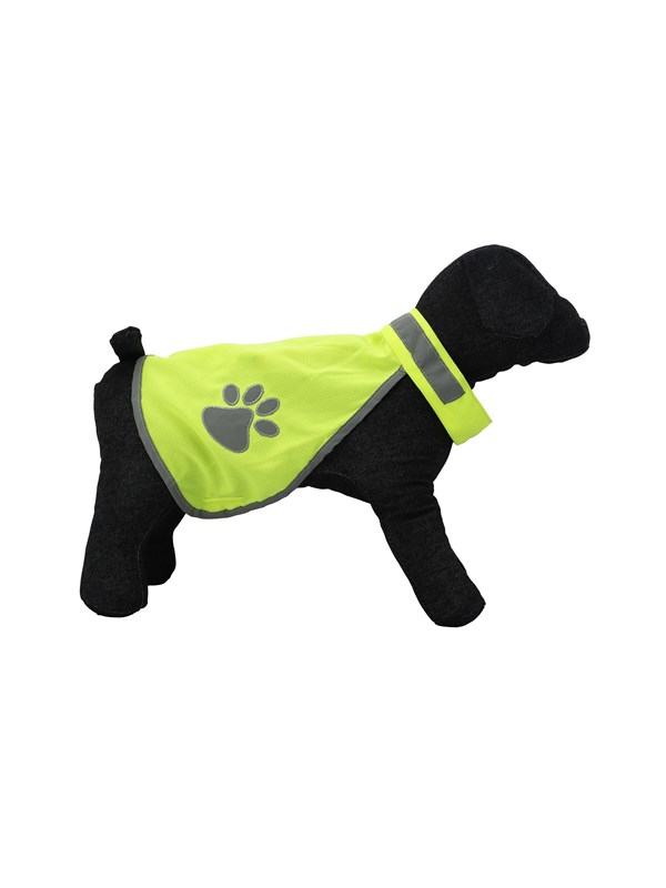 Active Canis Reflecterende gele jas voor honden Maat L