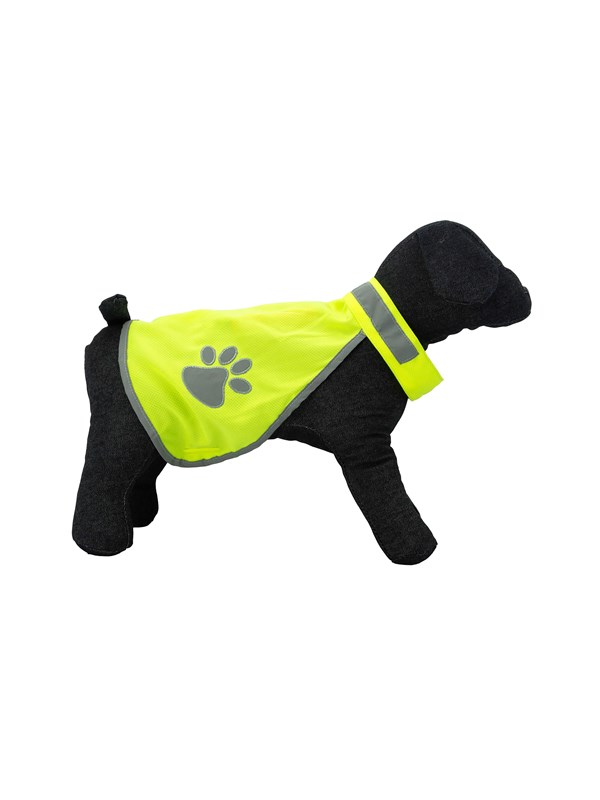 Active Canis Reflecterende gele jas voor honden Maat M