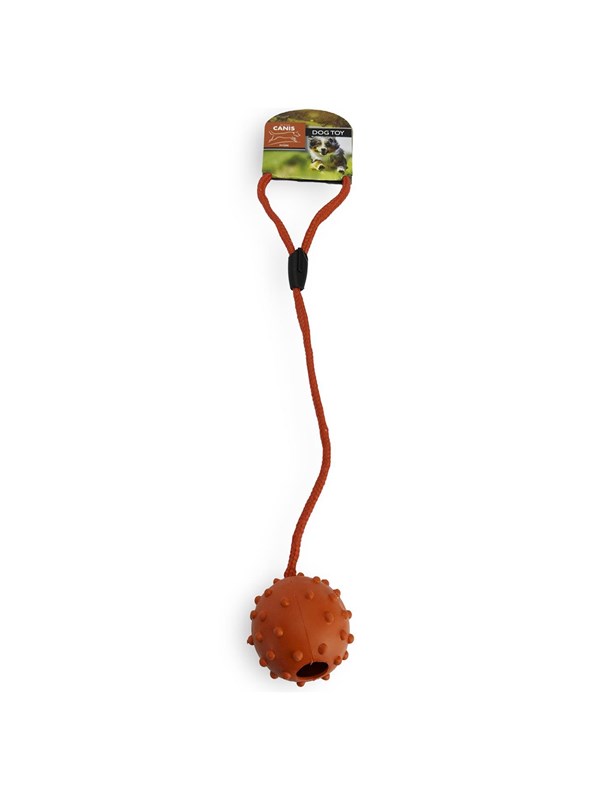 Active Canis Bal met touw - Red