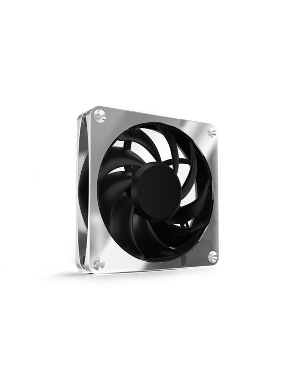 Alphacool Apex Stealth Metal - 2000 RPM - Black - Case ventilator - 120mm - Silver - 40 dBA