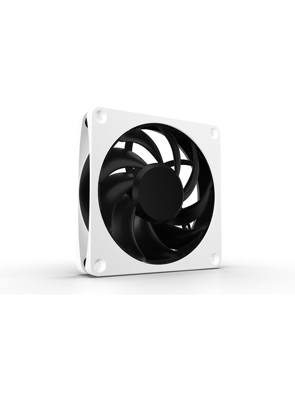 Alphacool Apex Stealth Metal - 2000 RPM - Black - Case ventilator - 120mm - Wit - 40 dBA