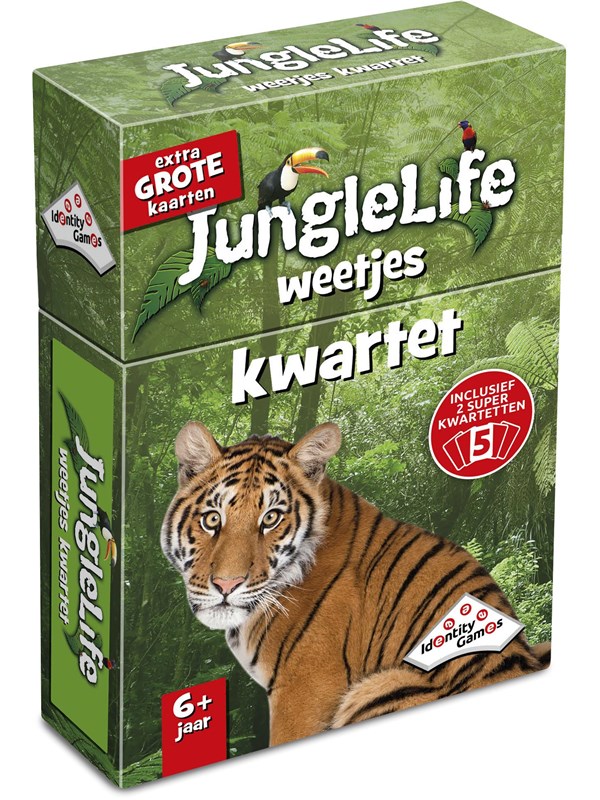 Identity Games Junglelife Facts Quartet