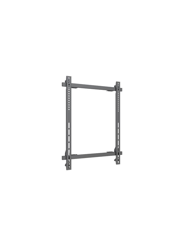 Multibrackets M Pro Series mounting component - fixed - for flat panel - black - Max 30 kg - recommended for