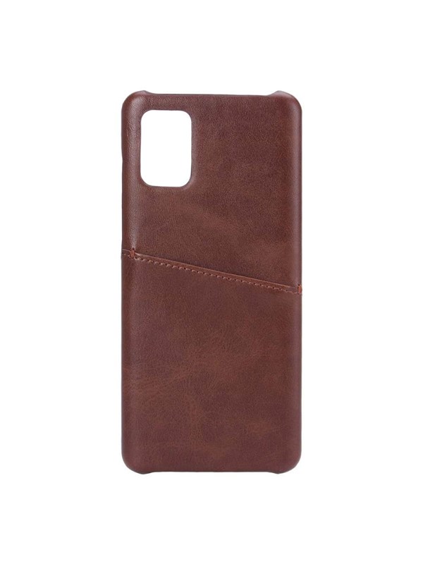 ONSALA Mobilecover Brown Samsung A71 Creditcard Pocket