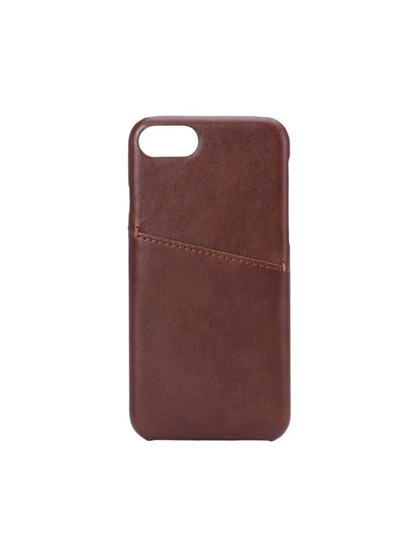 ONSALA Mobilecover Brown iPhone 6/7/8/SE Creditcard Pocket