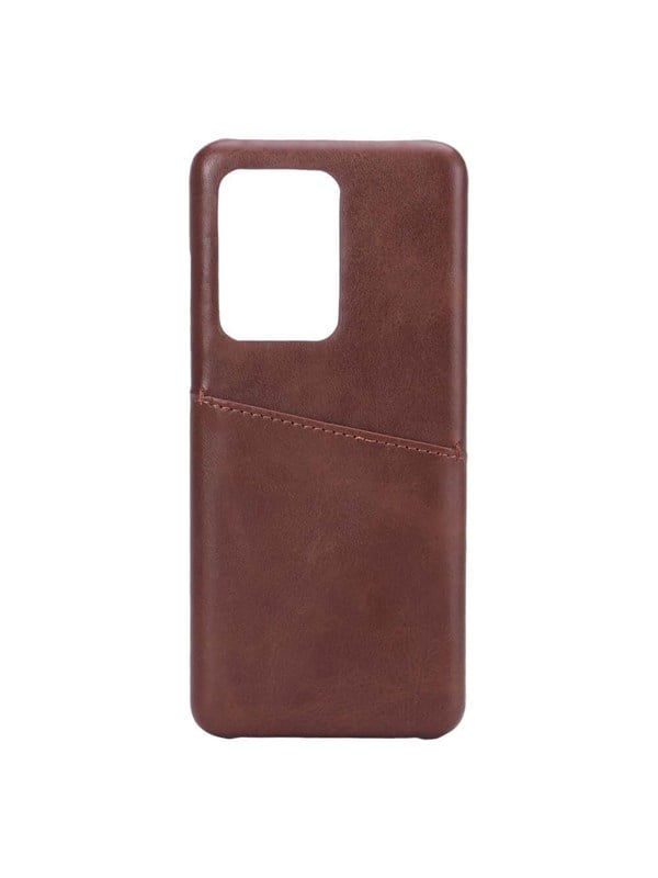 ONSALA Mobilecover Brown Samsung S20 Ultra Creditcard Pocket