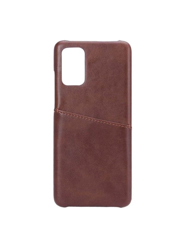 ONSALA Mobilecover Brown Samsung S20 Plus Creditcard Pocket