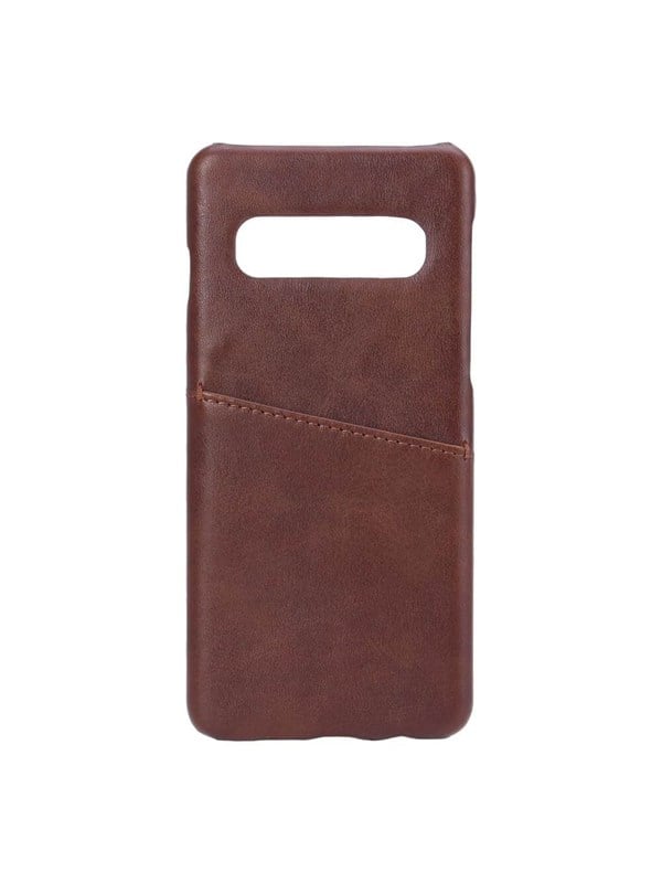 ONSALA Mobilecover Brown Samsung S10 Creditcard Pocket