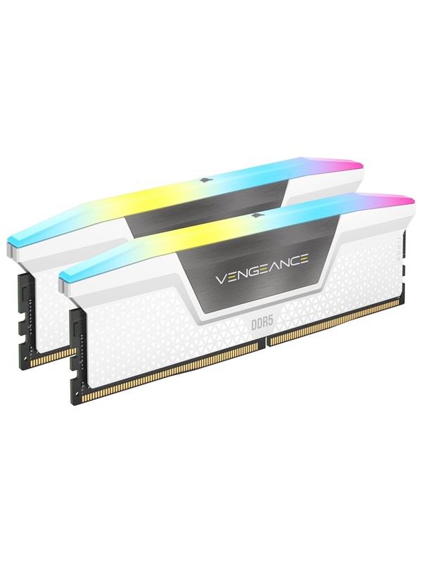 Corsair Vengeance RGB DDR5-6400 - 64GB - CL32 - Dual Channel (2 pcs) - Intel XMP - Wit met RGB