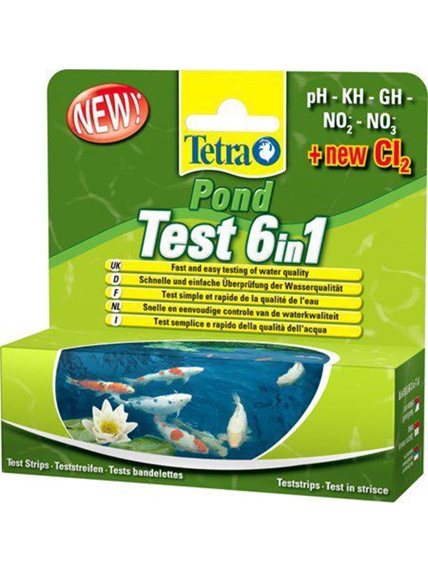 Tetra Pond Test 6in1 25pcs