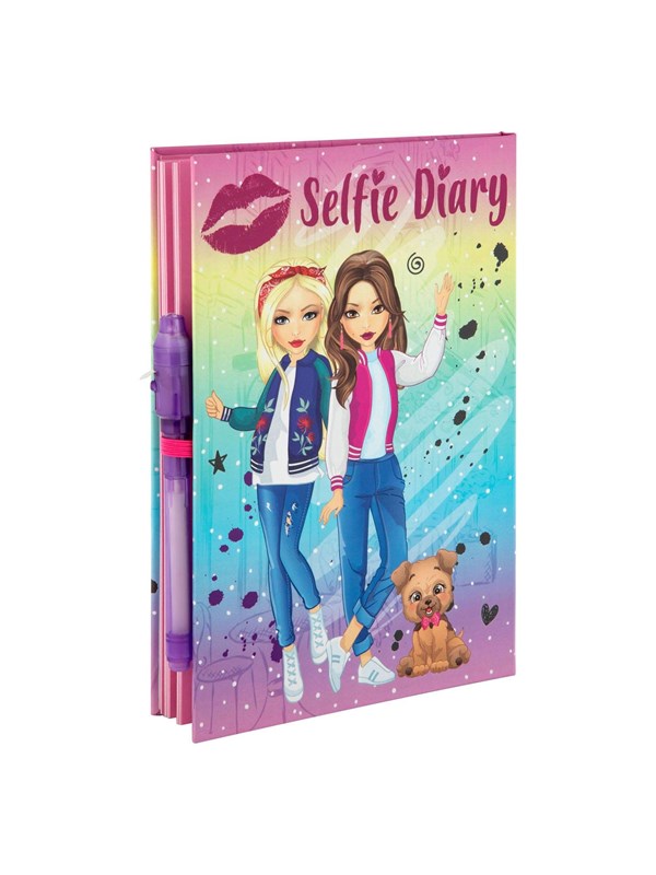 Besties Selfie dagboek met magische pen