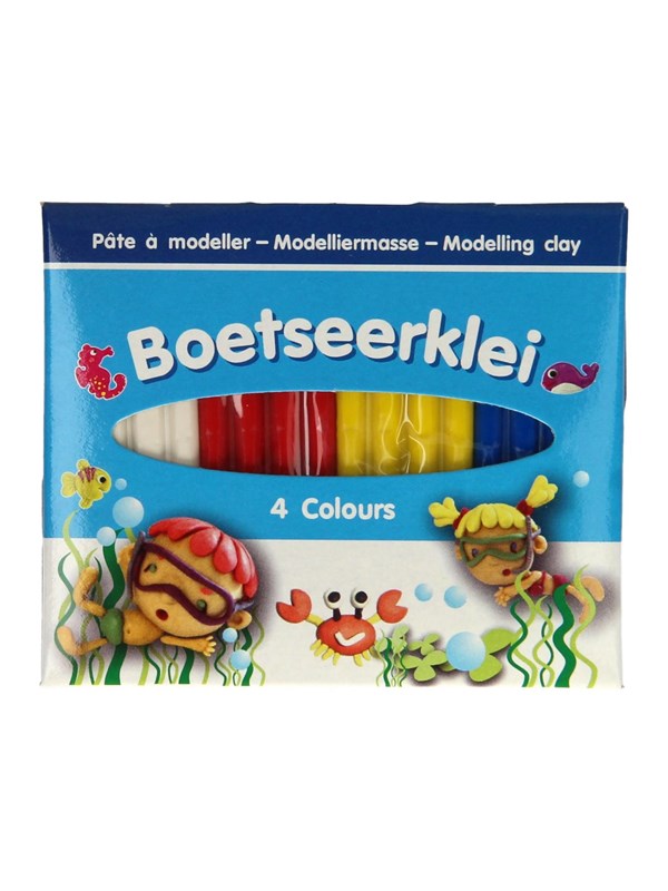 Wins Holland boetseerklei set - uitdeelsetje 24 stuks multicolor.