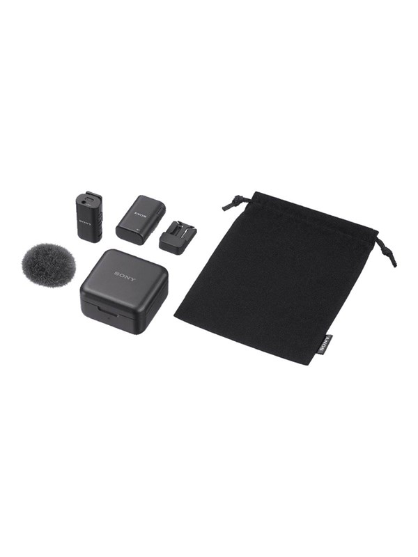 Sony ECM-W3S zwarte microfoon voor digitale camera