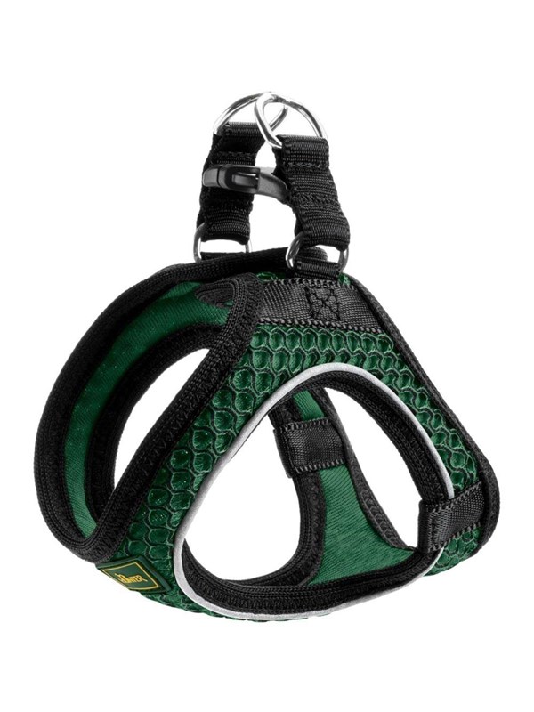 Hunter Dog harness Hilo Comfort. M-L dark green
