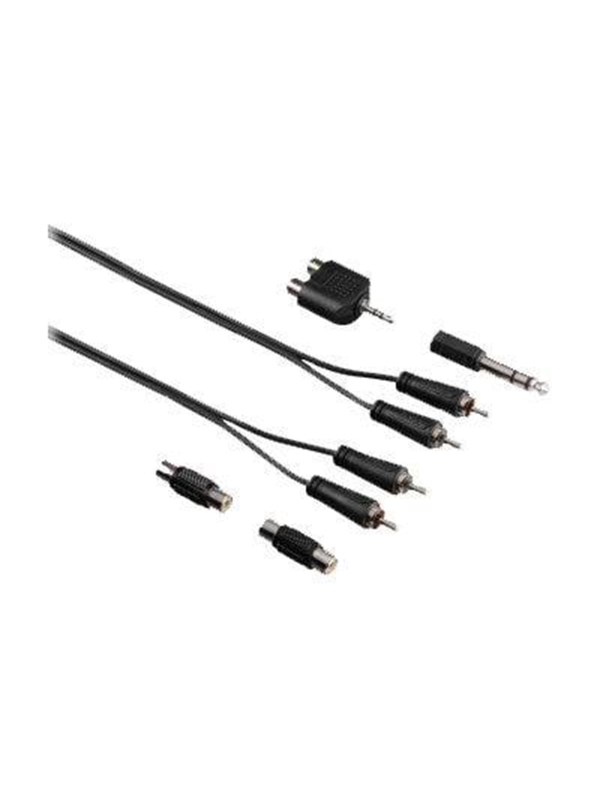 Hama audio connectie set cinch 2.5m, 1ster