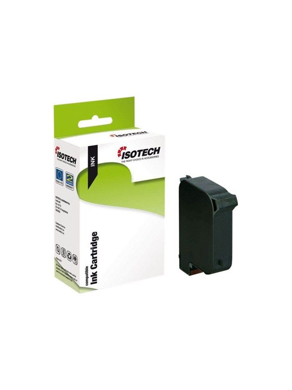 ISOTECH C6615DE / Alternative to HP 15 / Black Ink