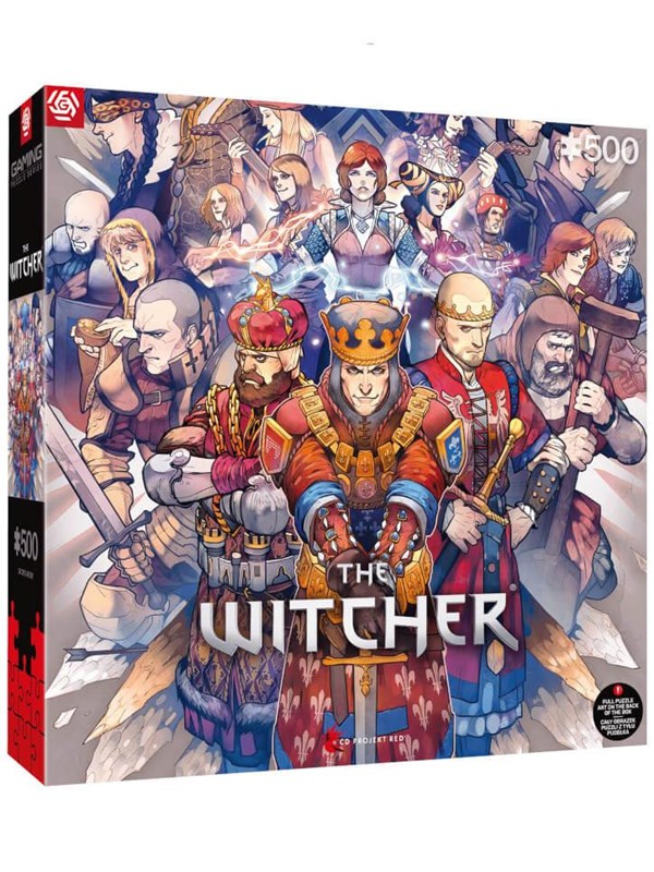 The Witcher Northern Realms Puzzle 500pcs - Puzzel 500 stukjes