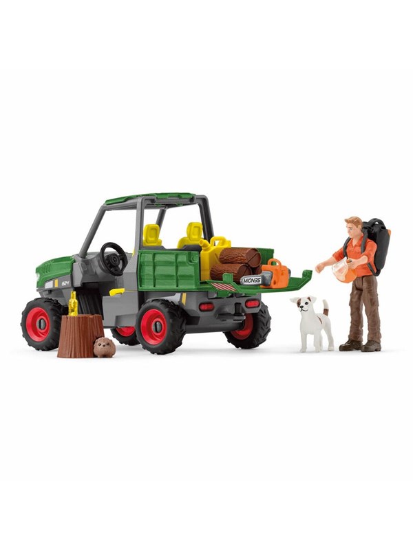 Schleich Farm World Werken in het Bos Speelset