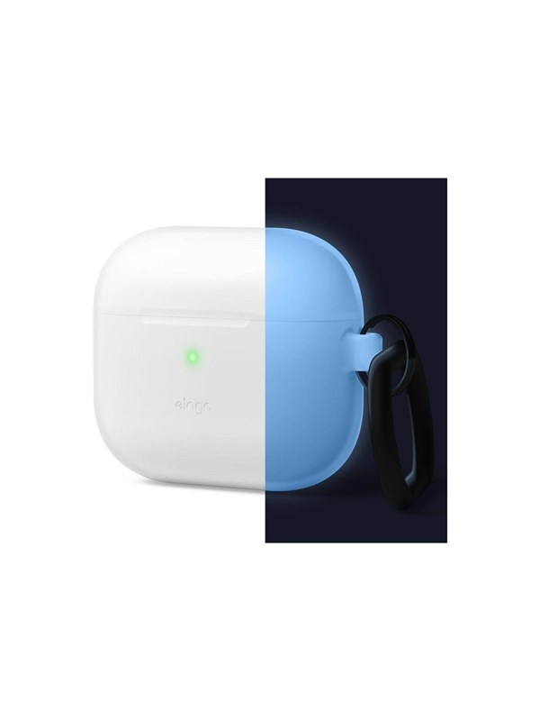 Elago AirPod 3 Hang Silicon Case Nightglow Blue
