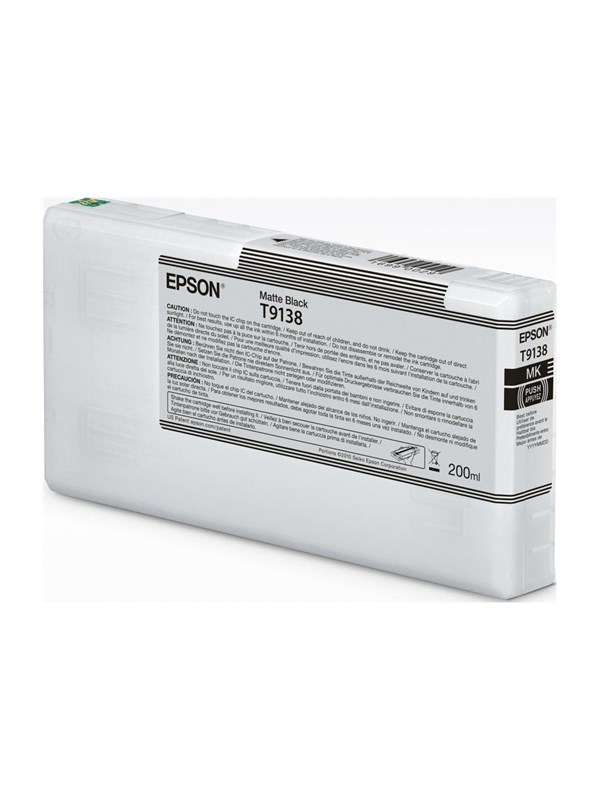 Epson T9138 - matte black - original - ink cartridge